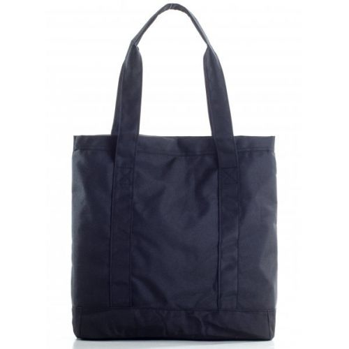 Стильная чёрная сумка-шопер для прогулок по городу и покупок АМСТЕРДАМ от украинского бренда GIN