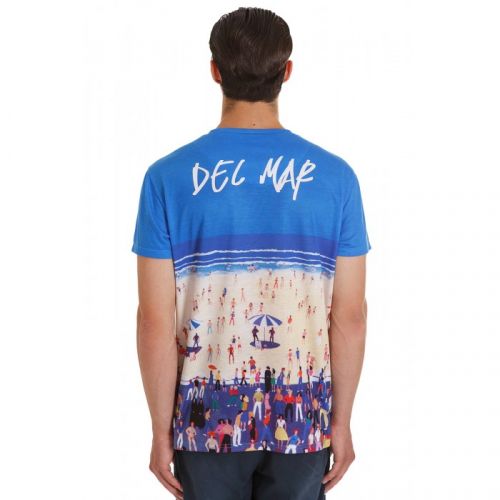 Разноцветная мужская футболка "DEL MAR" FUSION