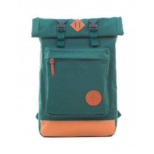 Стильный зелёный рюкзак для города и для путешествий от украинского производителя GIN
