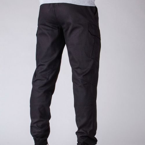 Черные мужские штаны PUNCH - CARGO RUSH
