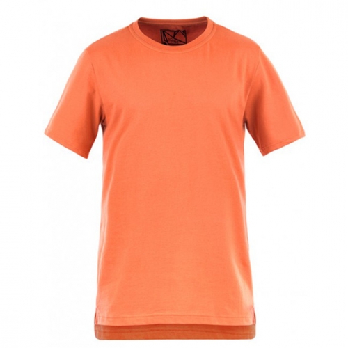 Оранжевая мужская футболка SHWK BLANK LONG
