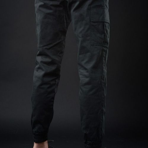 Черные мужские брюки CORSAR CARGO