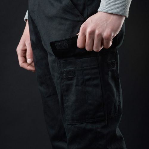 Черные мужские брюки CORSAR CARGO